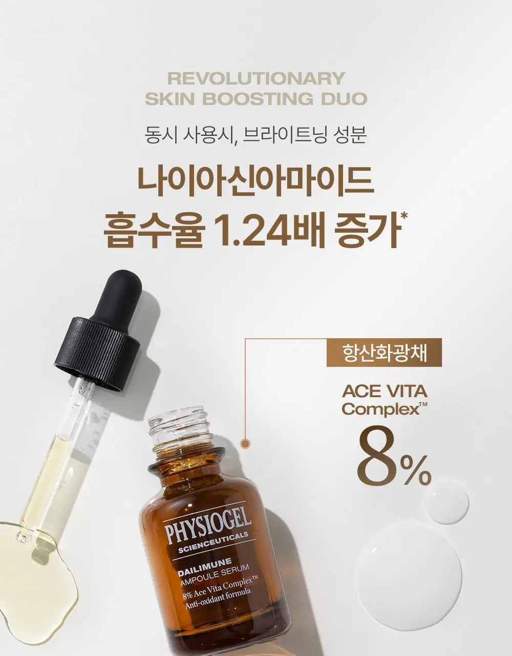 [재구매율1위/비타민앰플] 피지오겔 사이언수티컬즈 데일리뮨 앰플 20ml+20ml 더블기획 상세페이지 23